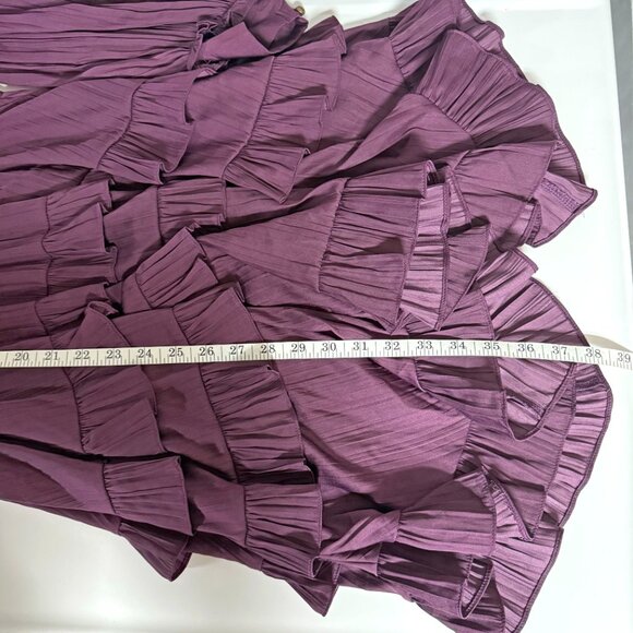Anthropologie Tiered Ruffle Mini Dress - Picture 11 of 11